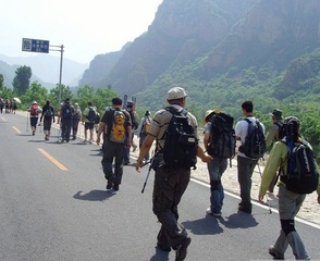 国内第一条国际标准徒步大道在北寨村建成